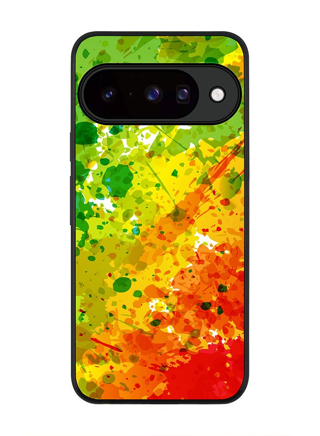 For Google Pixel 10 Case,Slim fit Camera Protection, Shockproof Thin Phone cover  - Tropical Splash
